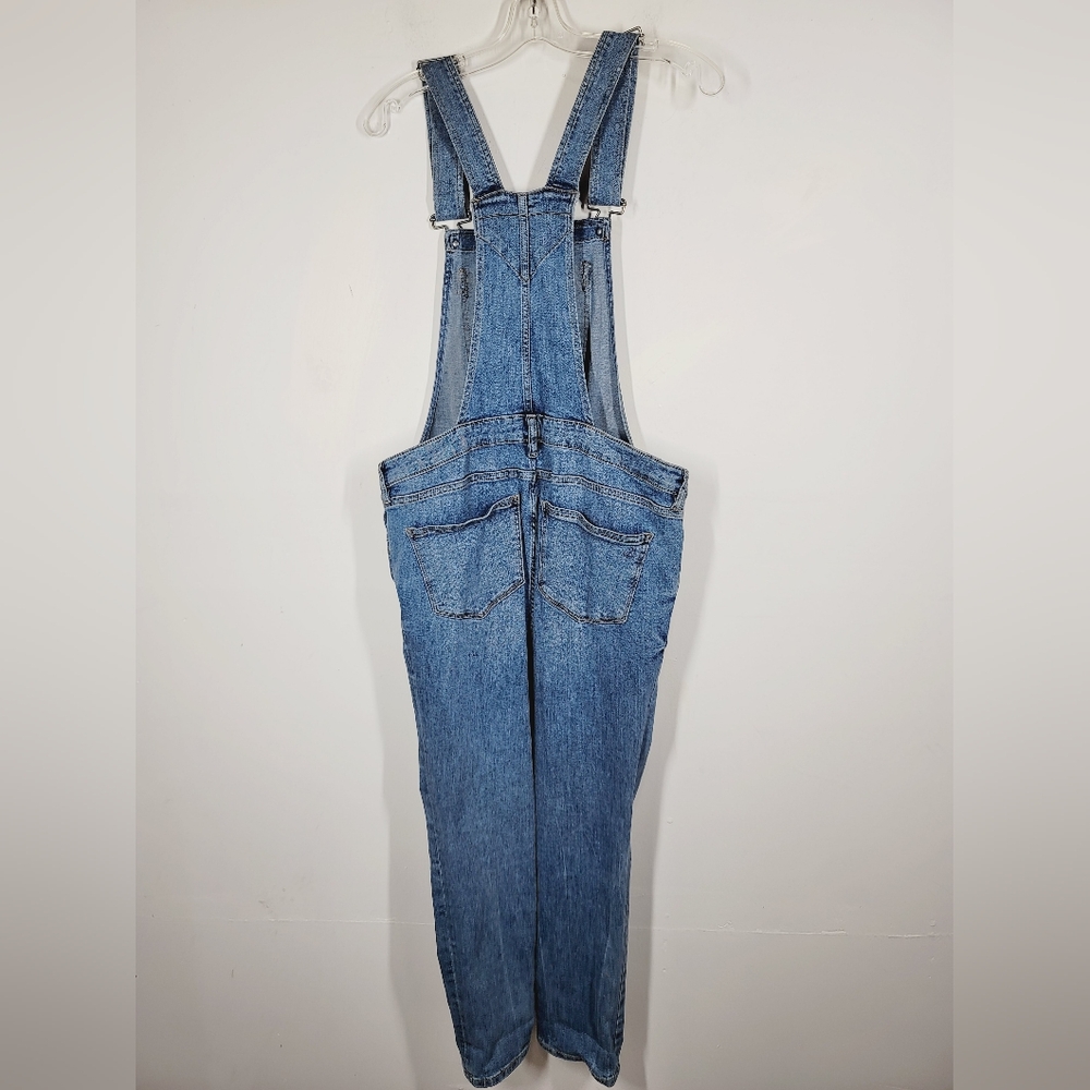 DL1961 Straight Maternity Overalls, Size Medium - Picture 2 of 4